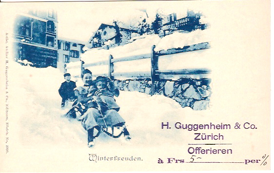 Hist. AK Verlag Guggenheim
